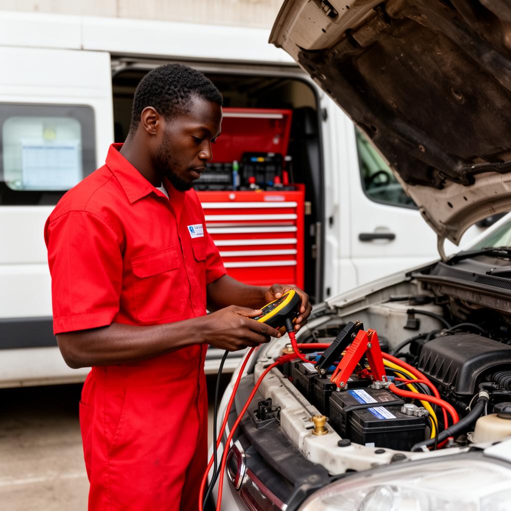 Battery, Starter, Alternator